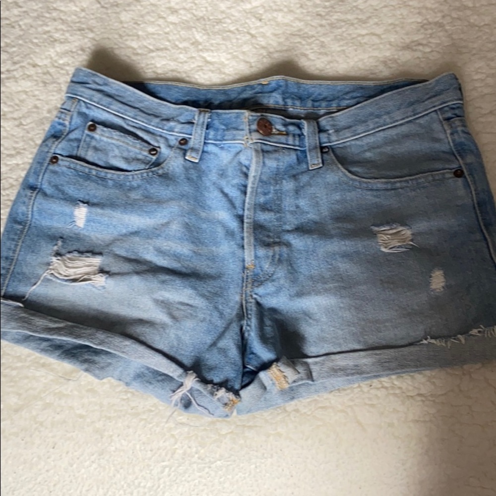 BDG distressed denim shorts